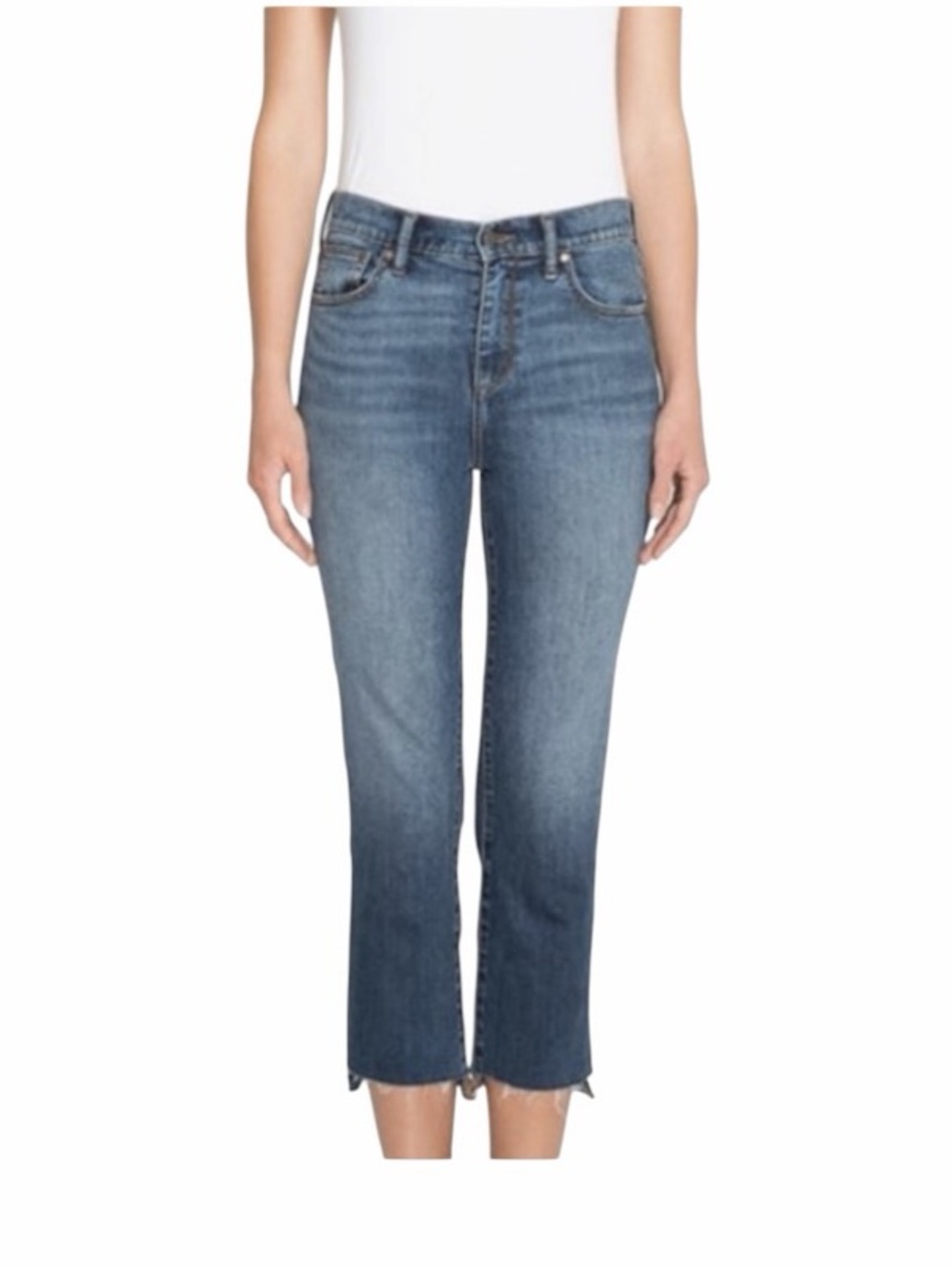Johnny Was Cropped Stretch Jeans Size 27